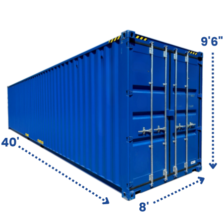 40ft storage container