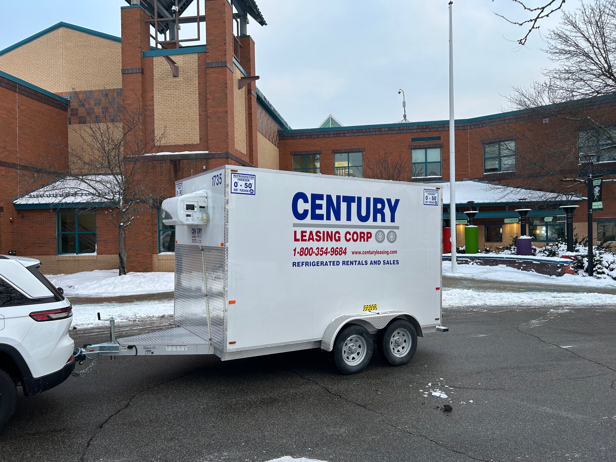 Emergency cold storage Lowell school